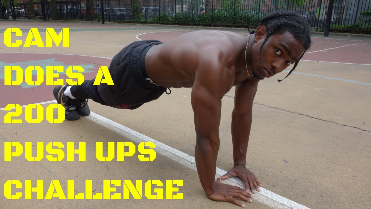 200 PUSH UPS A DAY FOR 30 DAYS CHALLENGE (Diamond Push Ups) - Cam | Thats Good Money