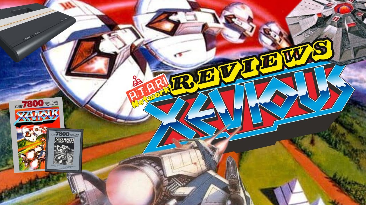 Обзор Xevious Atari 7800