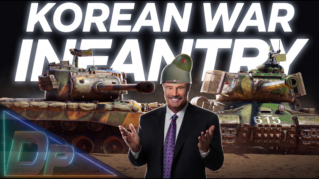 War Thunder Korean War Infantry and NO DRONES!