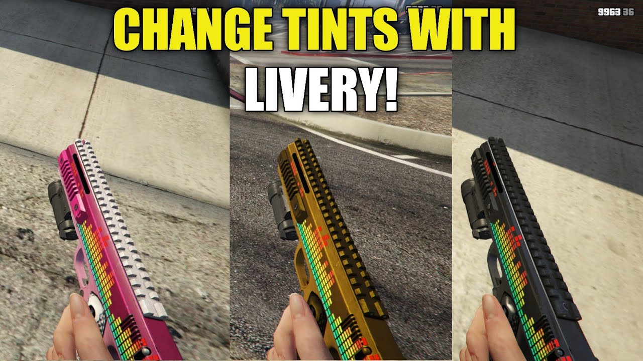 HOW TO CHANGE AP PISTOL TINT WITH RECORD A FINISH!