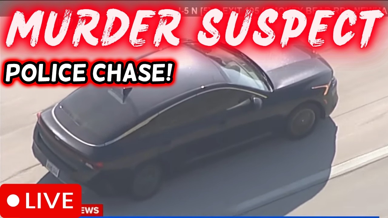 🔴 BREAKING: Murder Suspect Refuses to Stop | LAPD Pursuit LIVE