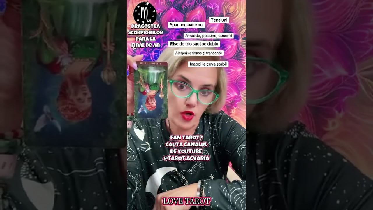 ♏SCORPIONUL 💕 Ce urmeaza in IUBIRE? 💔 LOVE TAROT 🔮@Tarot.Acvaria