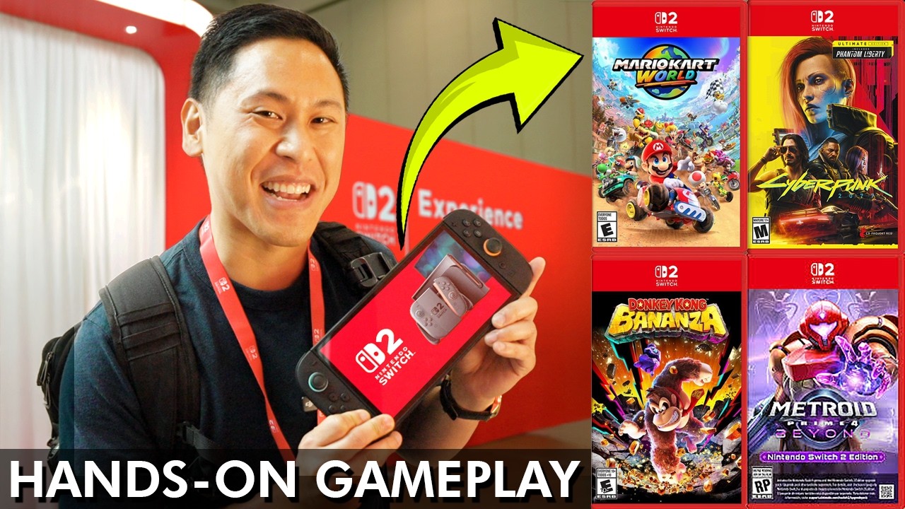 Nintendo Switch 2: Hands-On Review and Game Lineup Impressions