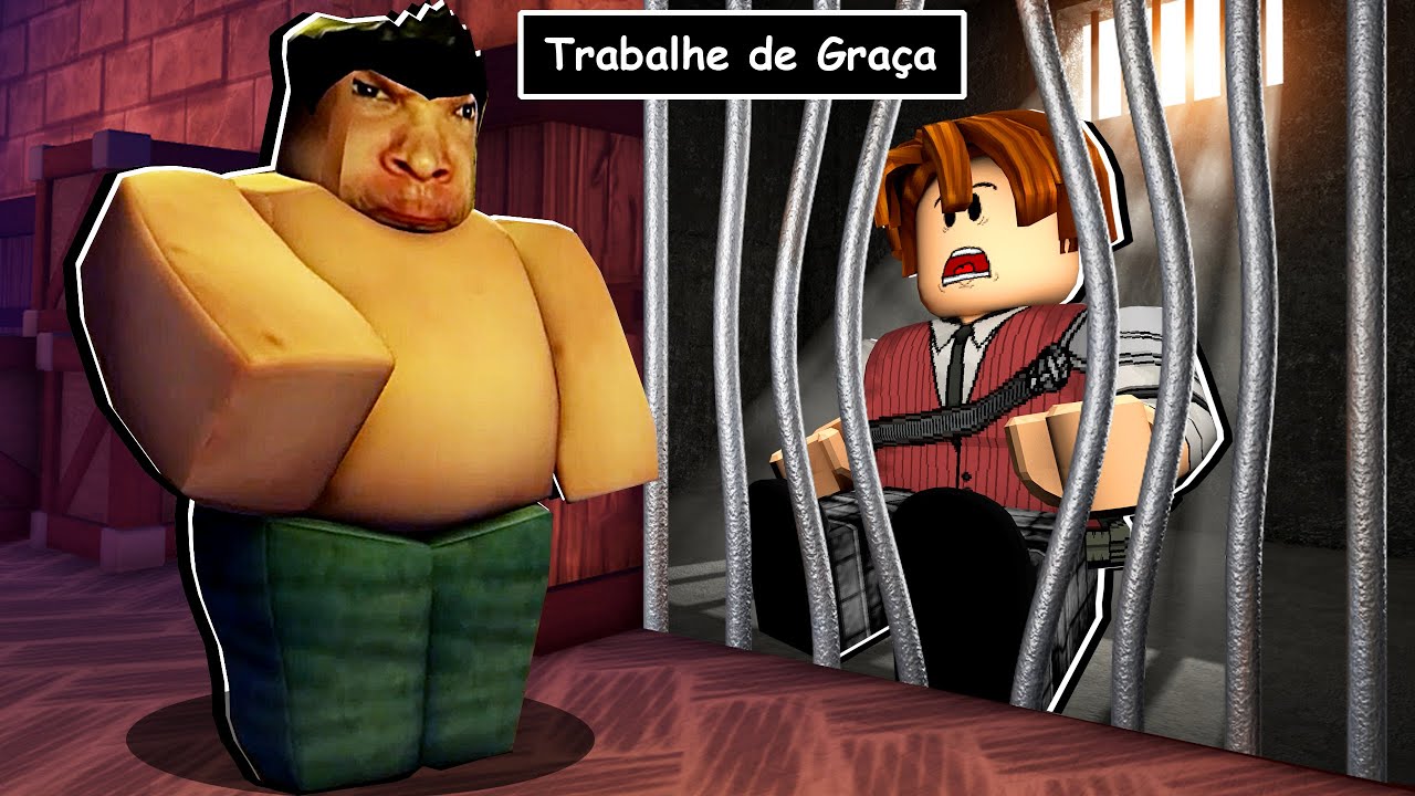 FUI PRESO NA CASA DO JIM (Roblox Escape Or Die Tycoon)