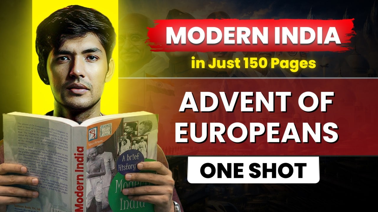 Advent of Europeans in Just 5 Pages 🔥| Spectrum Modern History|Power IAS #upsc2026