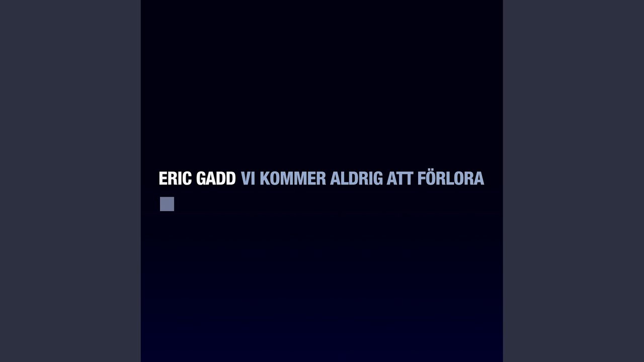 Vi kommer aldrig att f&ouml;rlora