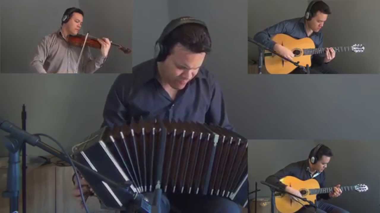 van Hemert triplets + bandoneon - Milonga del angel