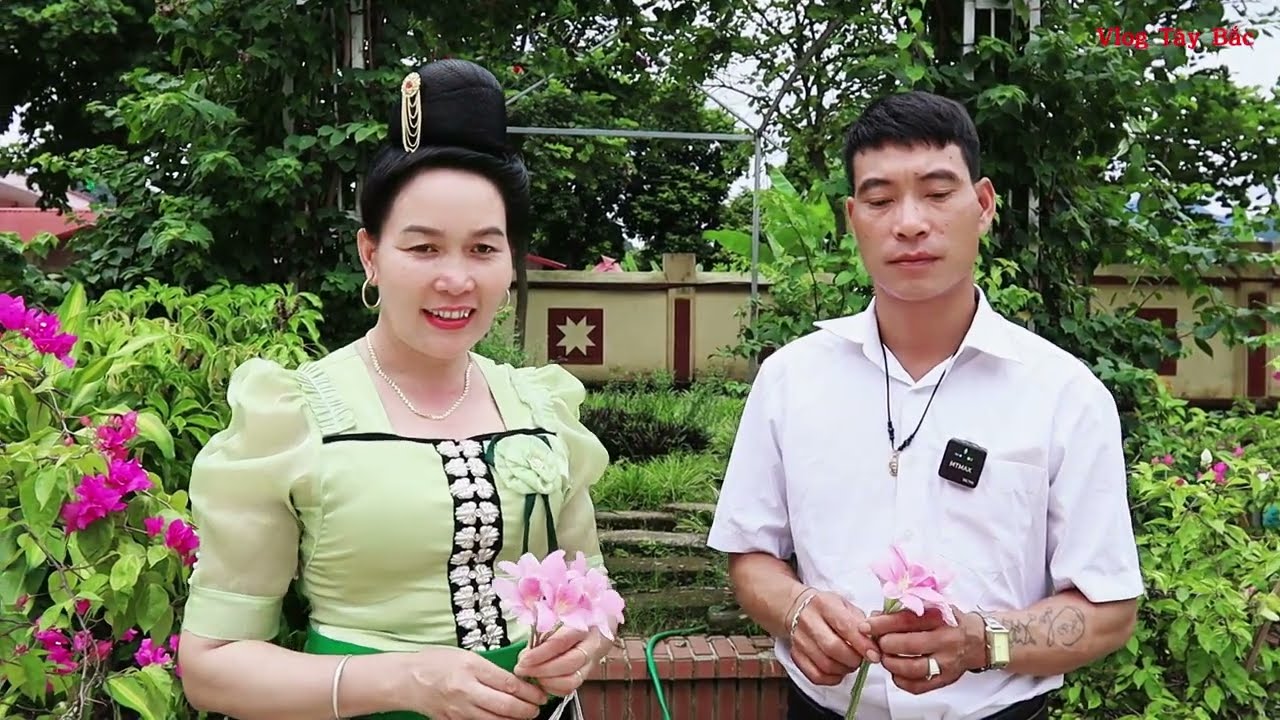 [Hát Thái] Quàng Lả Và Hoàng Nhung Hát Thái Tình Yêu Rất Hay Và Cảm Xúc
