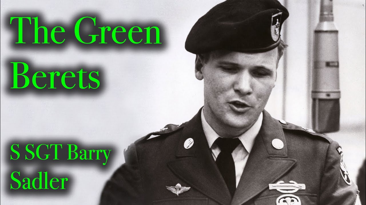 Barry Sadler, at Nashville National Cemetery, in Madison Tennessee.