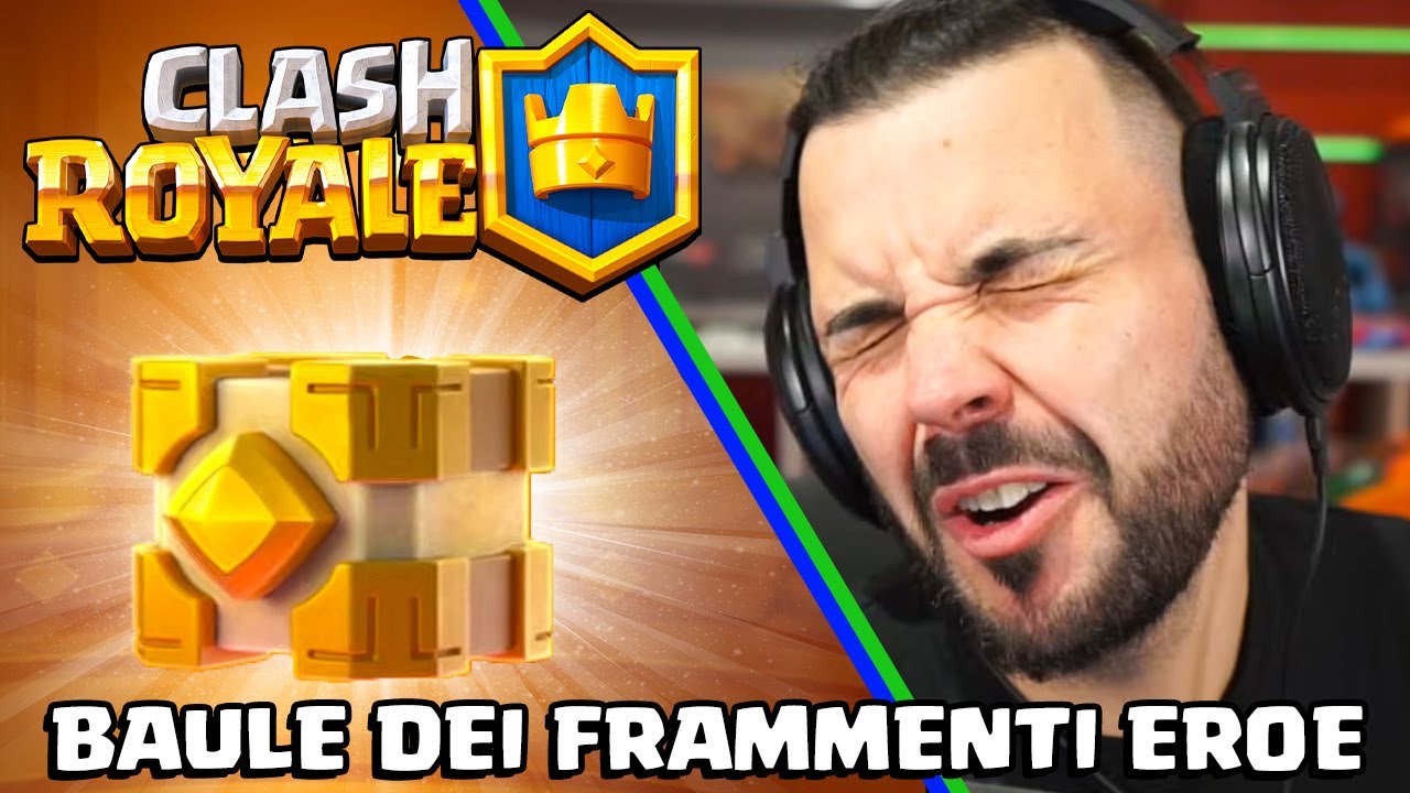 apro un'altro Baule dei FRAMMENTI EROE - CLASH ROYALE