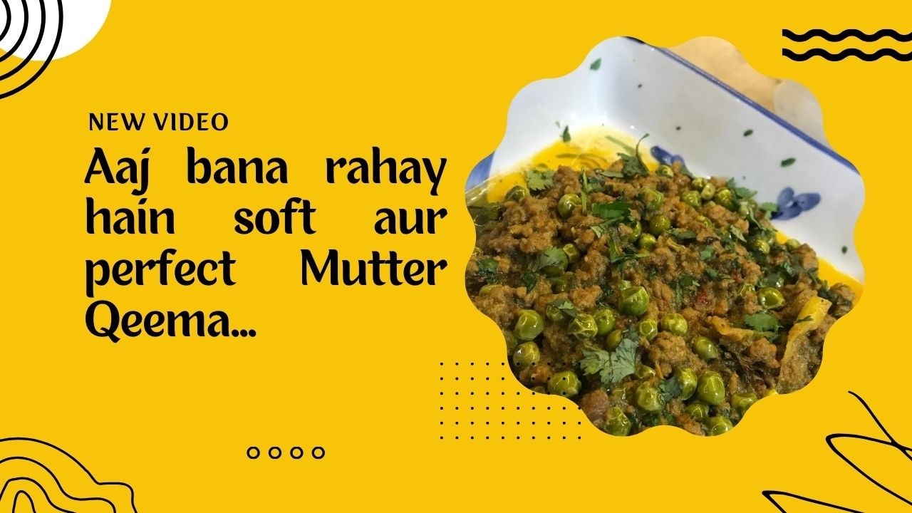 Easy Mutter Qeema Recipe | Simple Home Kitchen Cooking 🍳 | Ramadan Special