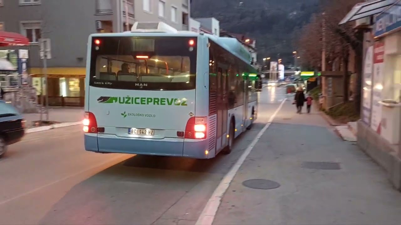 Ex-Dutch Veolia/Syntus CNG buses, Uzice (Serbia), 20-03-2023