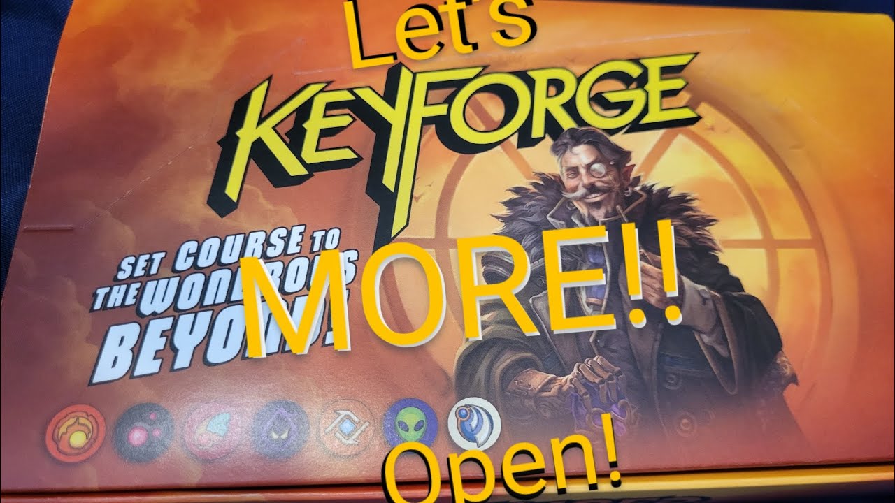 Keyforge Aember Skies. Let's Open MORE!