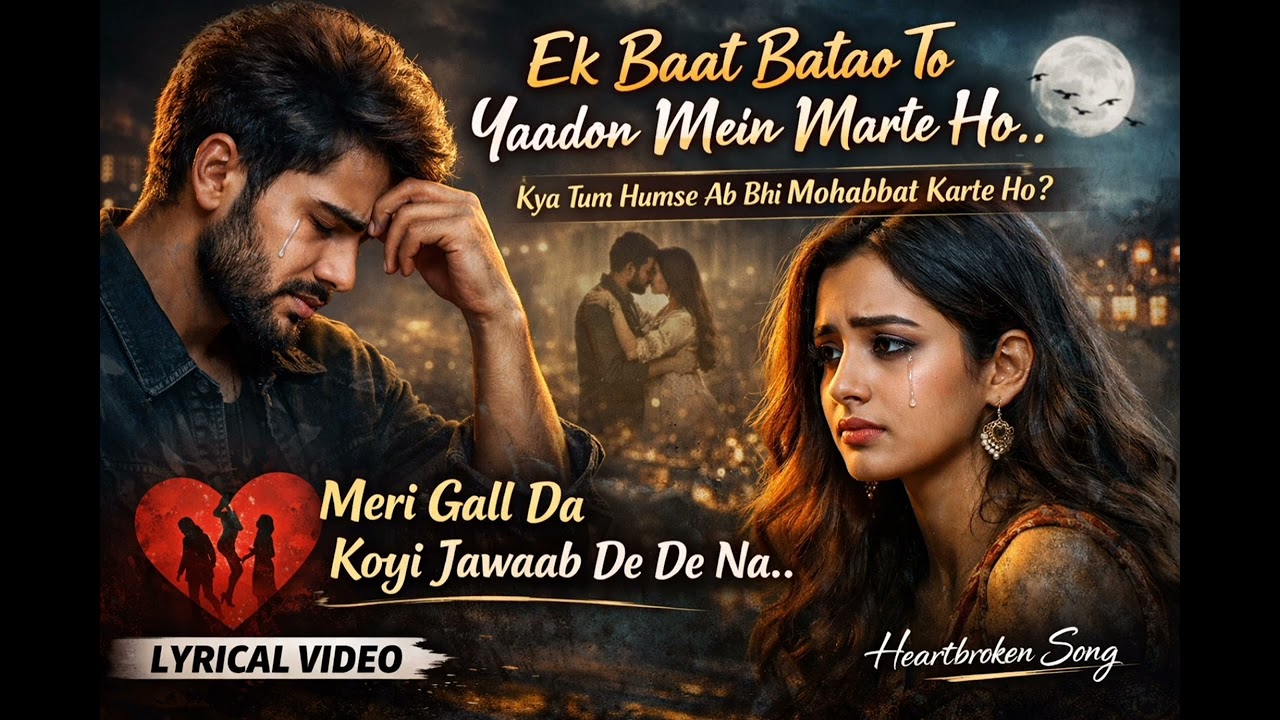 ek baat batao tum yaadon mein marte ho | b praak new song || kya tum ab bhi humse mohabbat karte ho