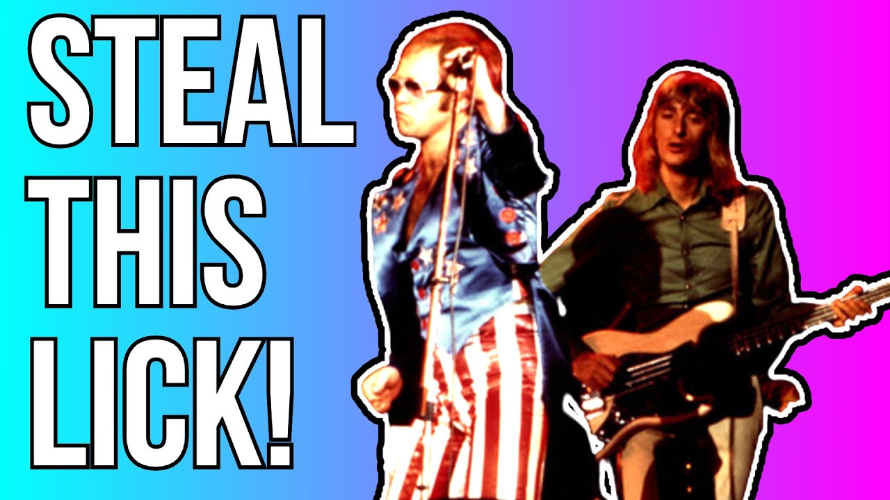 The Most Versatile Bass Lick | Dee Murray | Rocket Man | Elton John