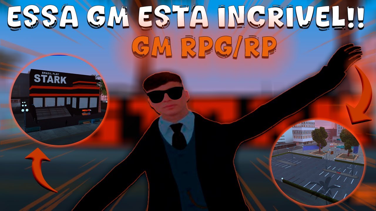 🟠VAZOU A MELHOR GM RPG/RP BRASIL PLAY STARK 100% EDITÁVEL COM SISTEMA FAKE PLAYERS GM TA INCRIVEL!🤩