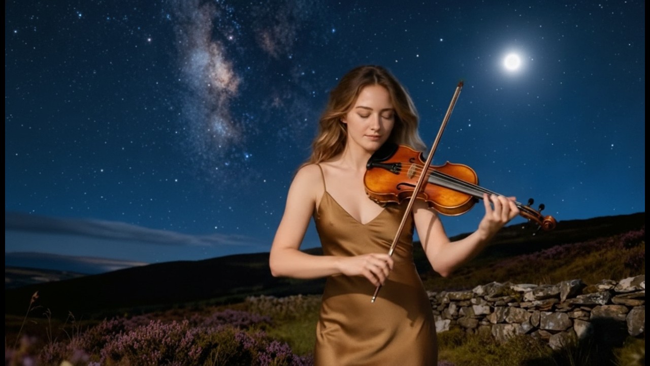 🎻🎹 Виолончель и фортепиано снежной ночью – ностальгическая музыка для сна и снятия стресса