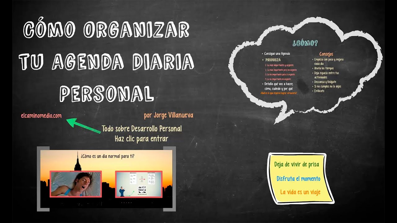 Cómo Organizar tu Agenda Diaria Personal