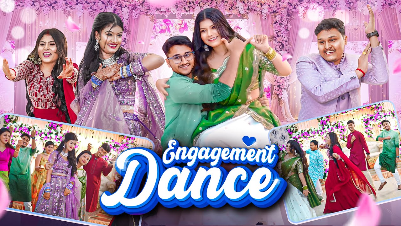 দিদির Engagement 😍 সবার মারাত্মক নাচ 🕺। 