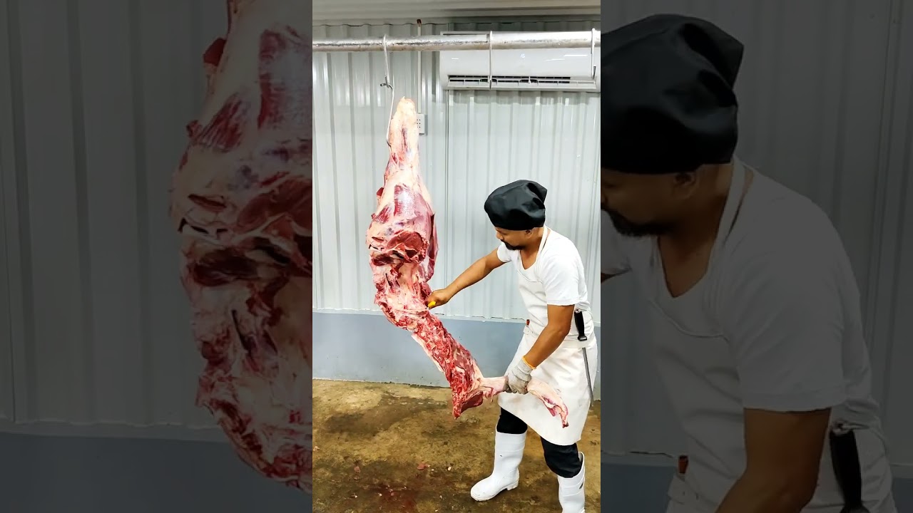 Hind Quarter Beef Deboning part 2.#butcher #beefdeboning#dailygrind