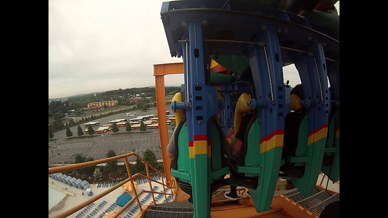 talon roller coaster dorney park 2013 gopro pov/Todd Sabecky