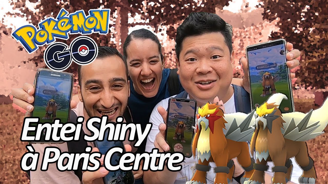 Seb et Ouss : 3 heures de Raid Entei Shiny - Pokémon GO