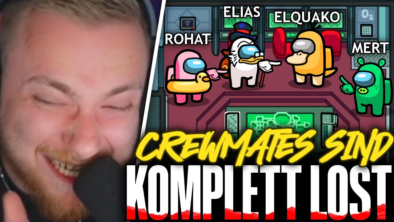 ALLE DREHEN DURCH! 😡😱 AMONG US mit ELI, ROHAT, MERT, ROSE, MCKY & Co. 🔥 | SolutionPlayz