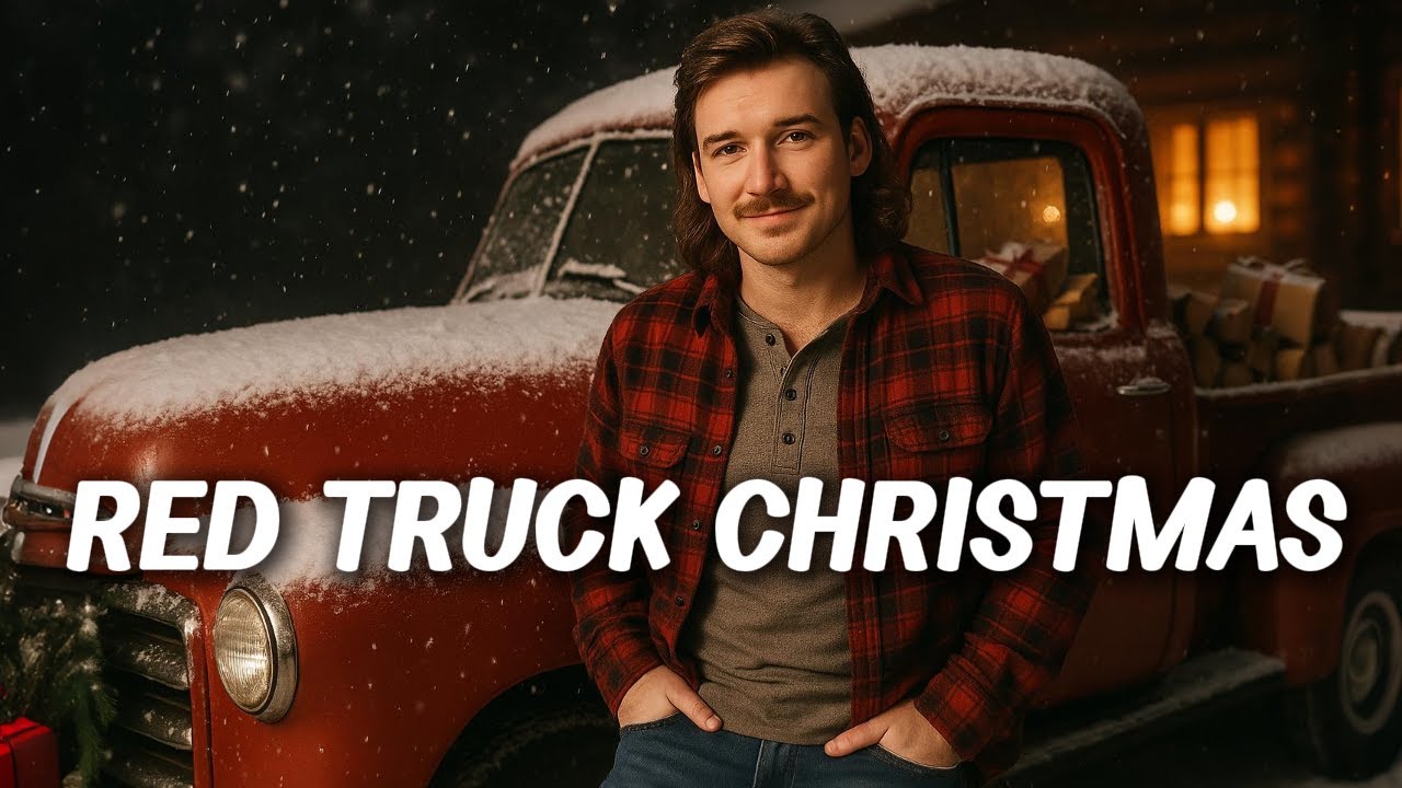 Morgan Wallen - Red Truck Christmas (NEW SONG 2025) - Christmas Songs Country Music Song Tribute
