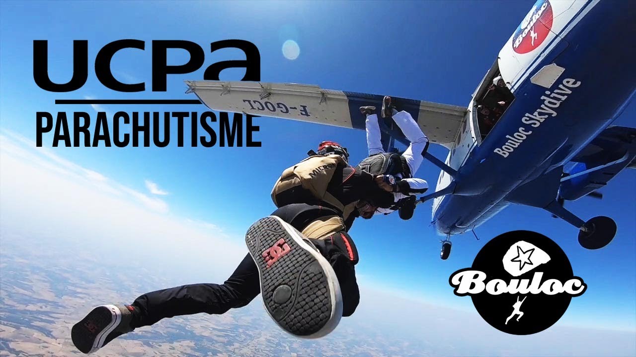 Saut en parachutisme dans le sud ouest.