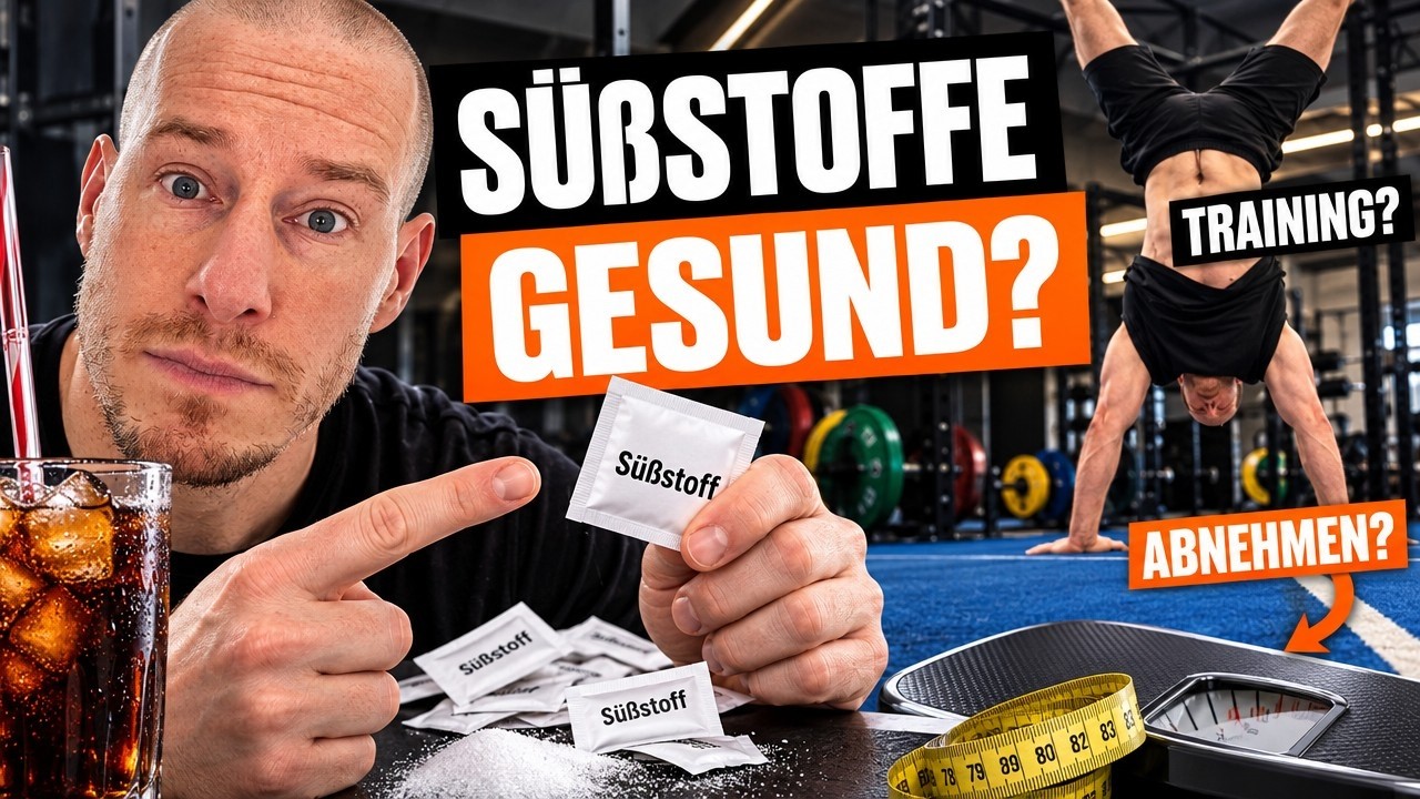 Warum du Süßstoffe nutzen solltest?  Abnehmen & Muskelaufbau, SO geht´s! #vlog