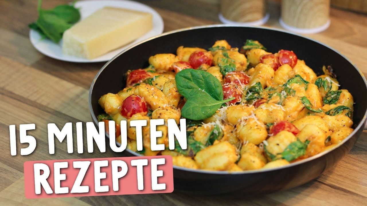 3 Schnelle Pfannengerichte f&uuml;r den Feierabend | Rezepte in 15 Min! zubereitet (schnell und einfach)