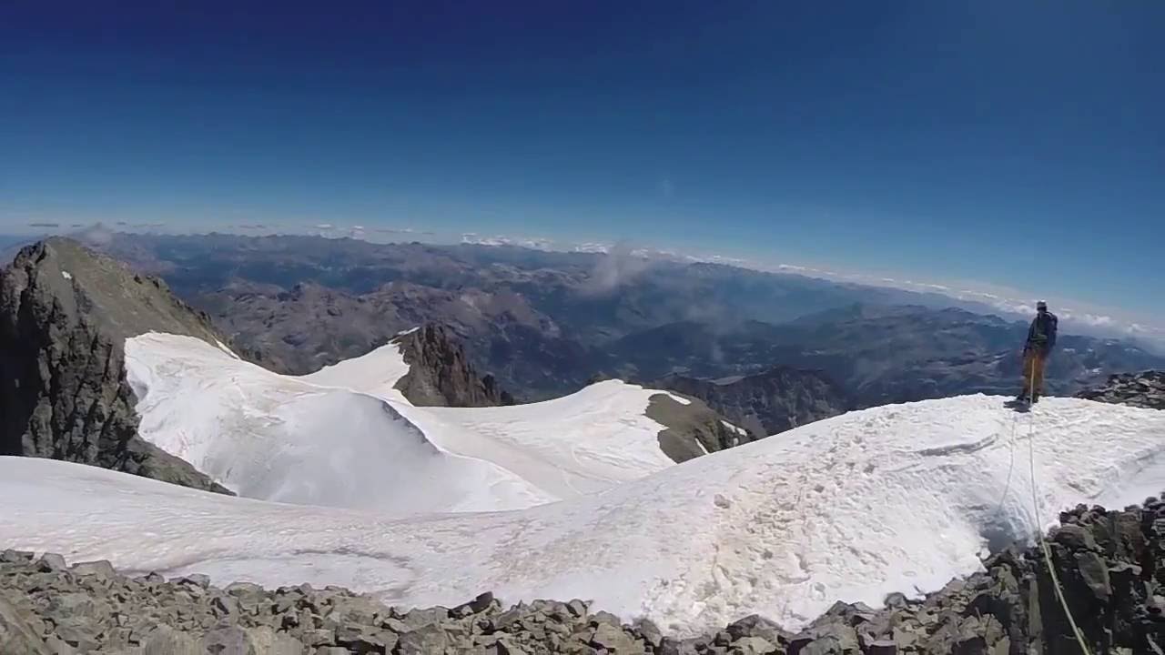 Ascension du Pelvoux par l'arête sud du Petit Pelvoux HD