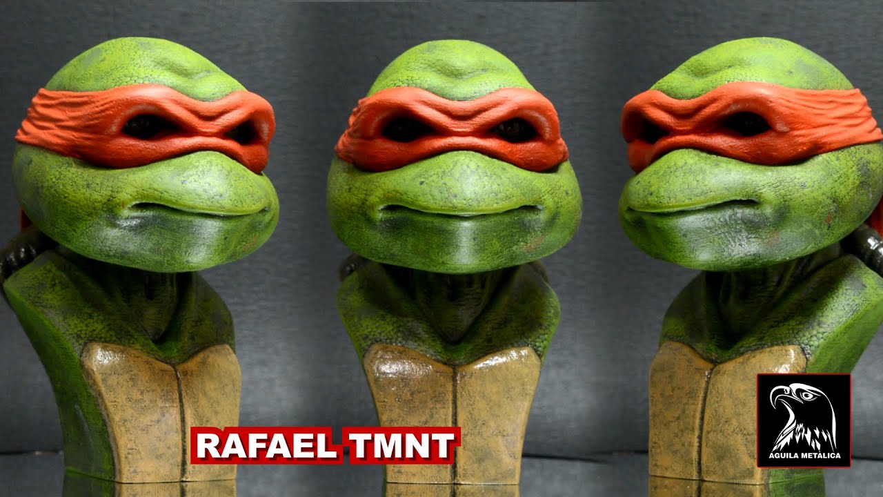 Tortugas Ninja Adolescentes Mutantes - Rafael - Busto - 3D Print #3
