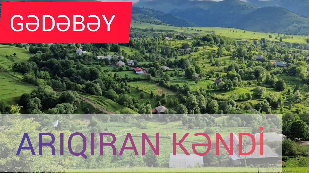 Gedebey Ariqiran kendi 1996