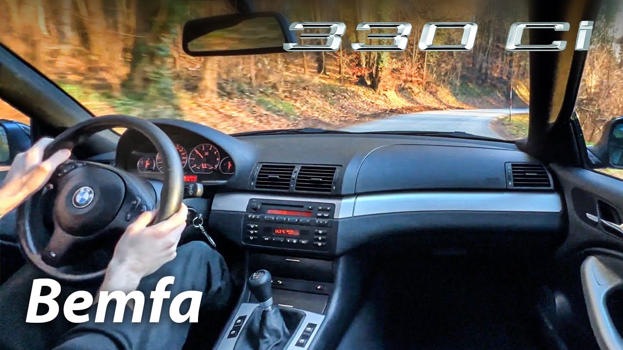 2001 BMW E46 330Ci | Afternoon POV Spirited Drive 4K