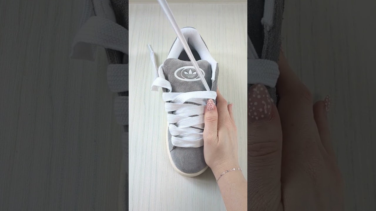 HOW TO LACE ADIDAS CAMPUS 00s LOOSELY #adidas #sneakers #lacing