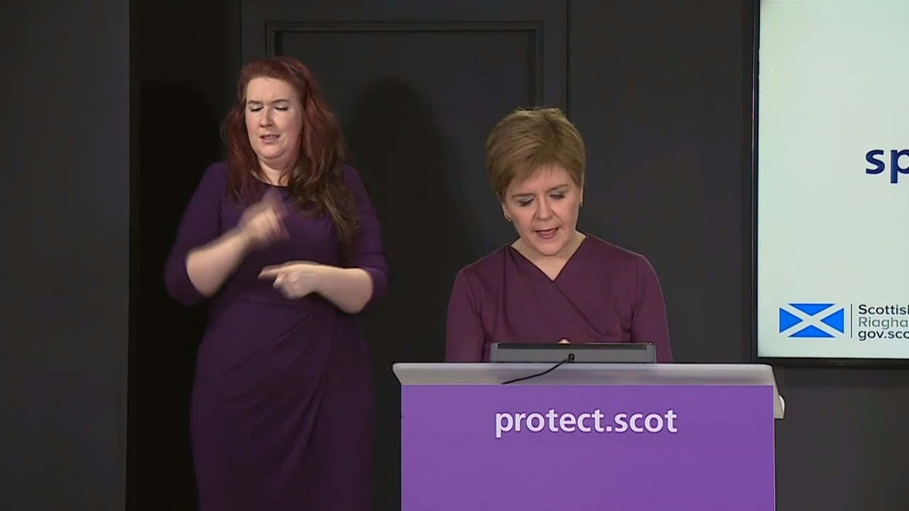Sturgeon: Meeting other people within Christmas restrictions