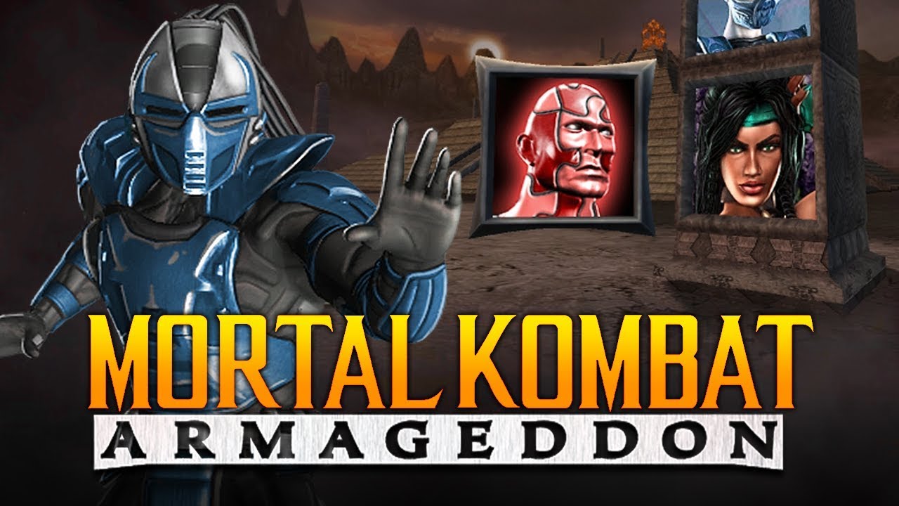Mortal Kombat Armageddon - Kreate a Fighter Gameplay │ CYBER FROST! (Arcade Ladder)
