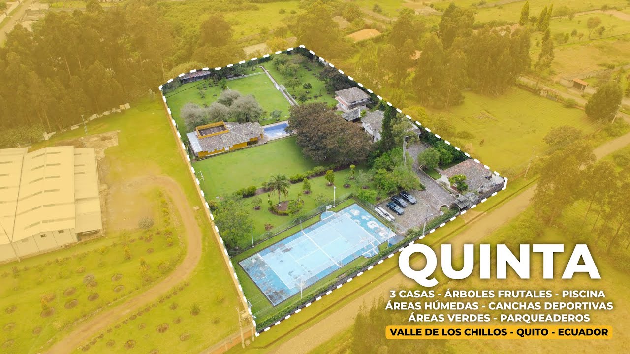 Quinta de una Hectárea ││ Valle de Los Chillos ││ Quito - Ecuador ││ $1´150.000 USD