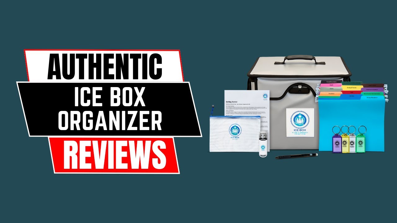 Estate Planning Made Easy &ndash; ICE Box Organizer Review!