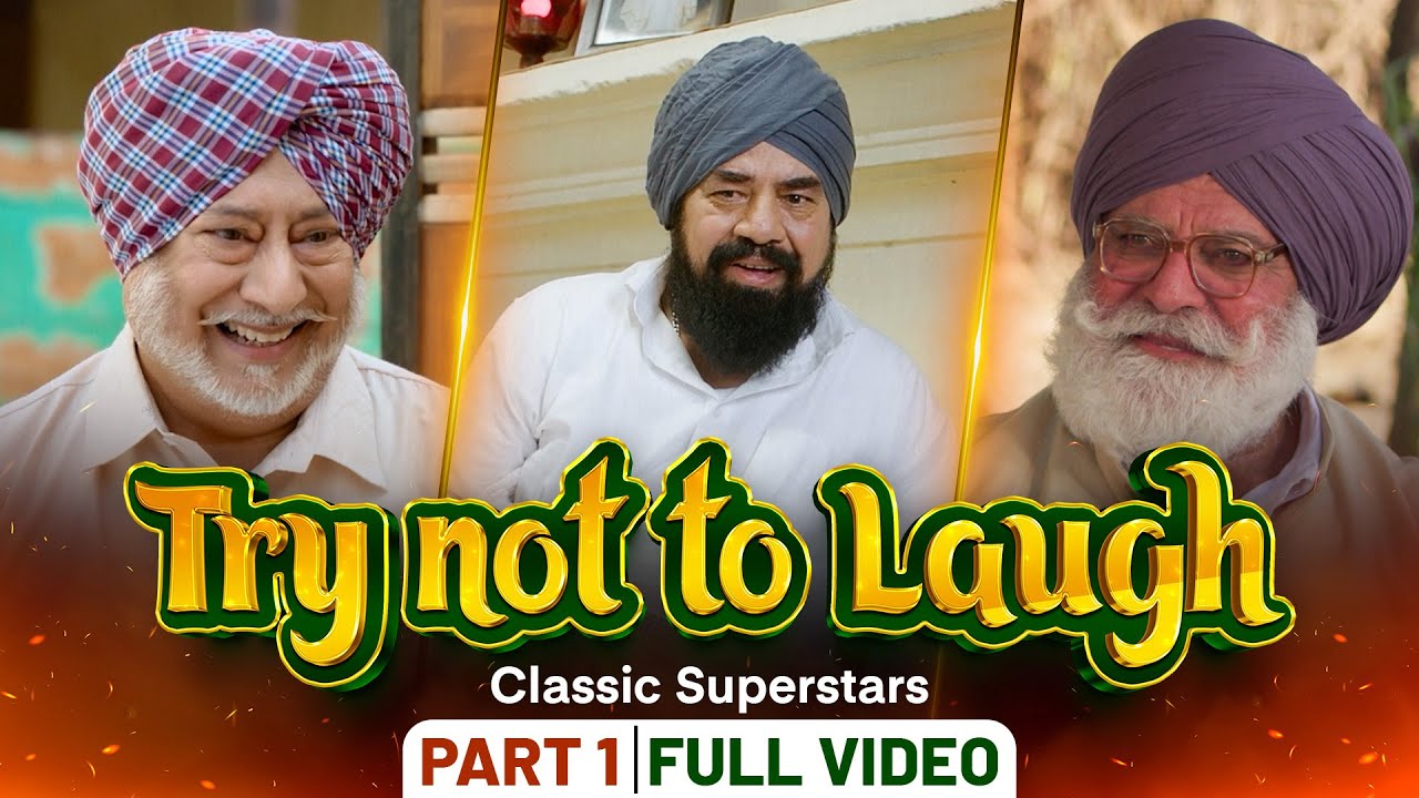 Try Not To Laugh 😂😂 | Non-Stop Comedy Scenes | Ammy Virk | Jaswinder Bhalla | #gurnam Bhullar