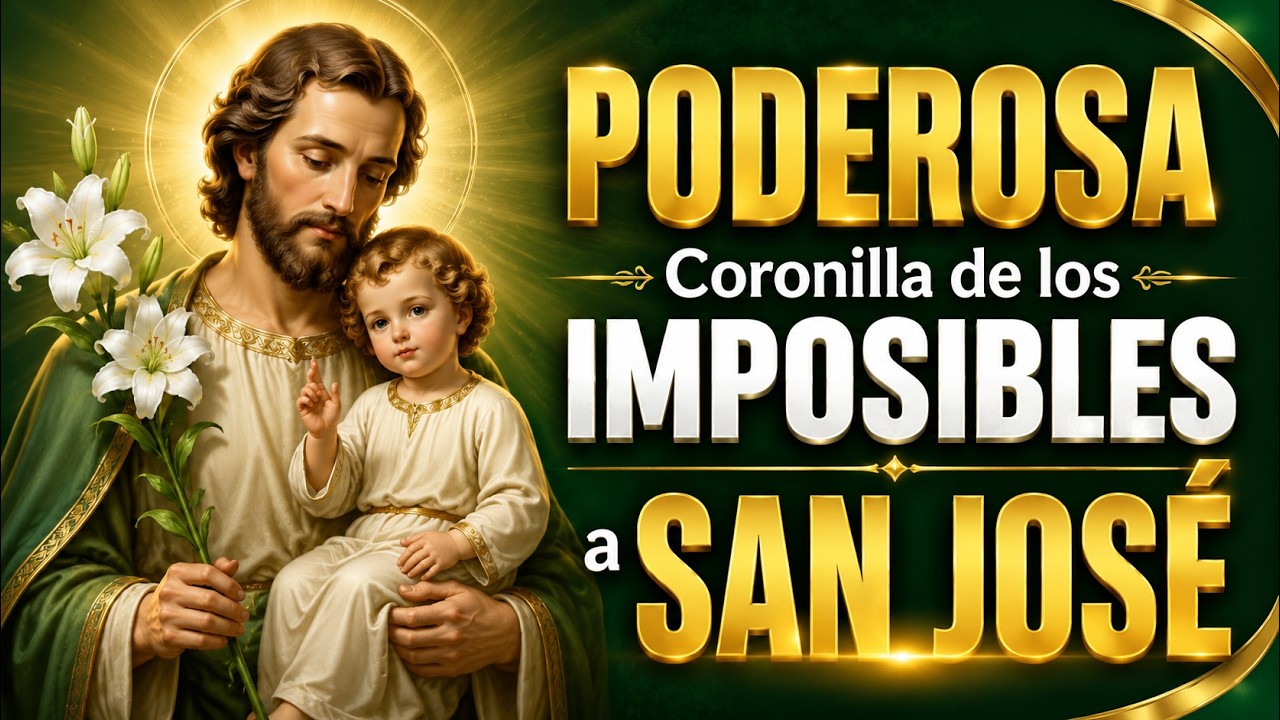 PODEROSA Coronilla de los IMPOSIBLES a ▶︎ SAN JOSÉ