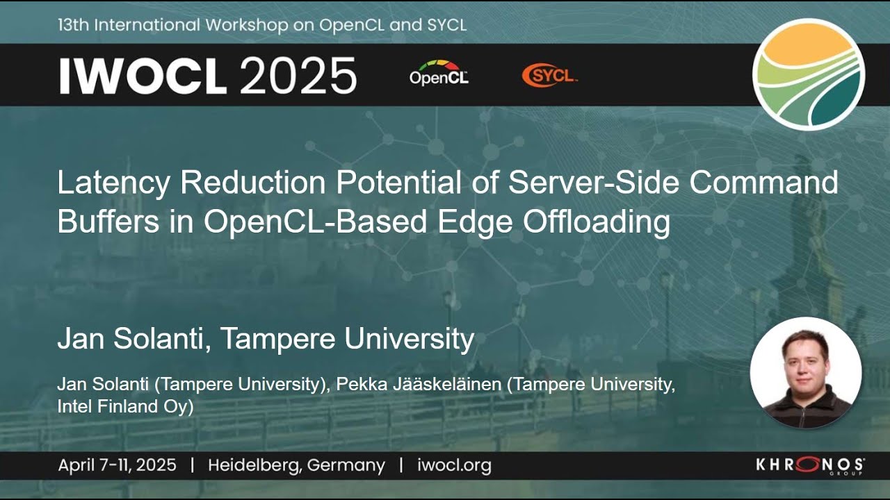 Latency Reduction Potential of Server-Side Command Buffers in OpenCL-Based Edge Offloading