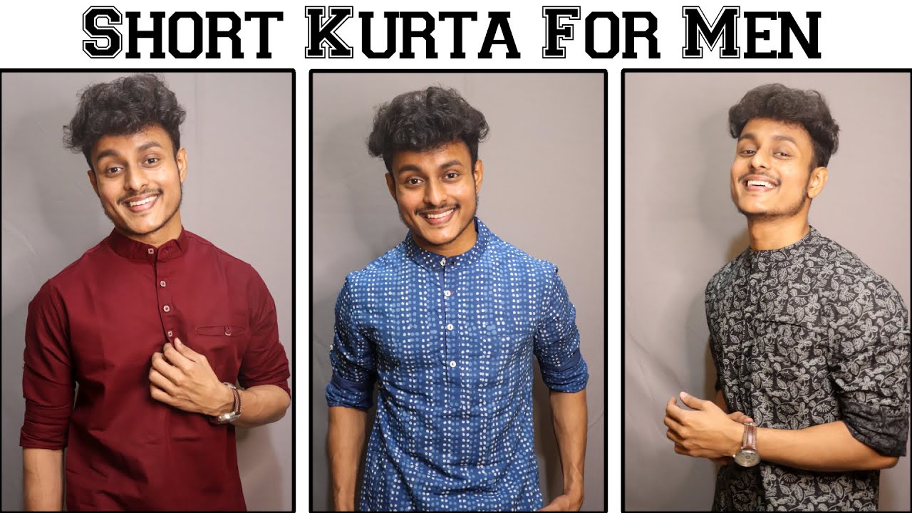 Short Kurtas for men under budget | How to style Short Kurta with Jeans & Chinos |