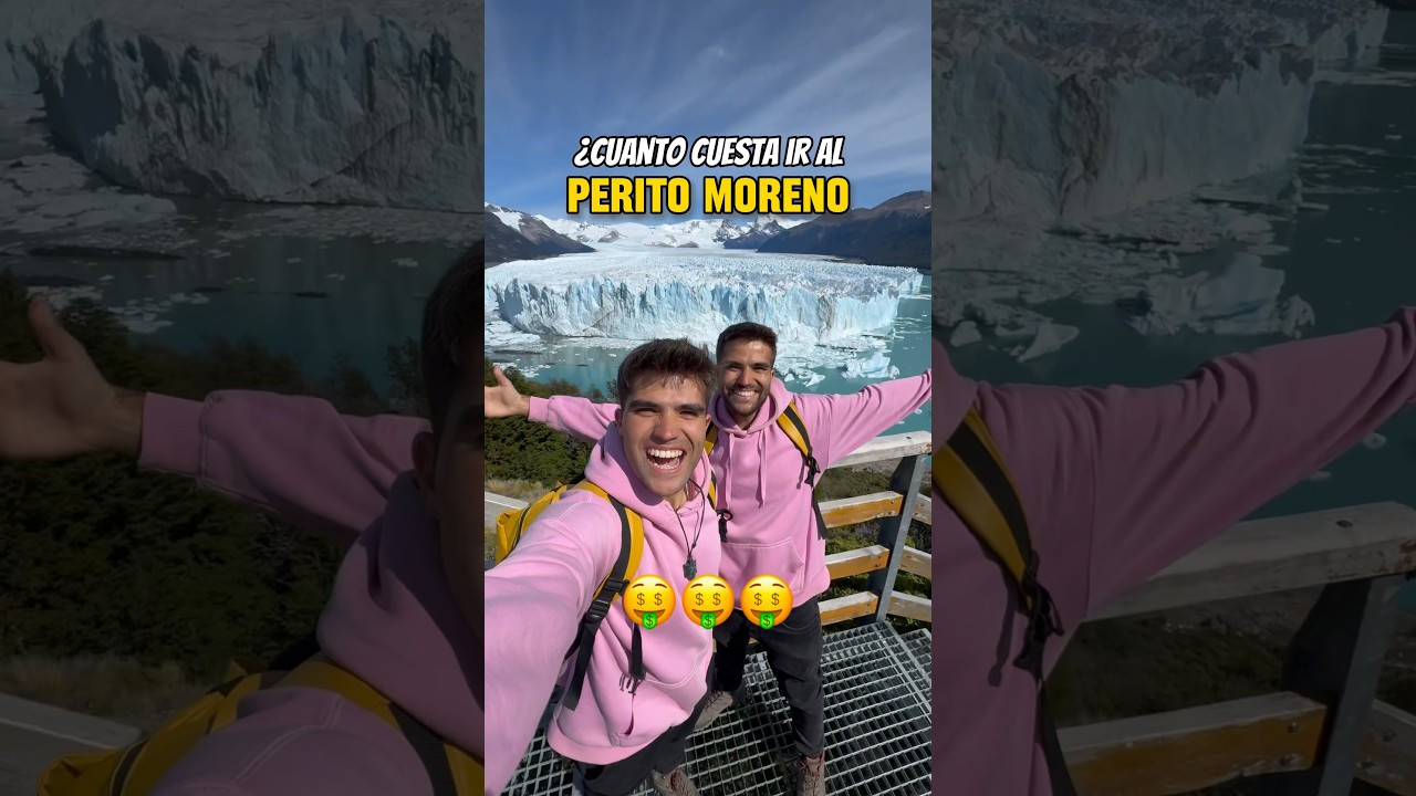 Cuanto cuesta ir al glaciar Perito Moreno en Argentina 🤑🧊 ​⁠​⁠@civitatis #patagonia #viajes