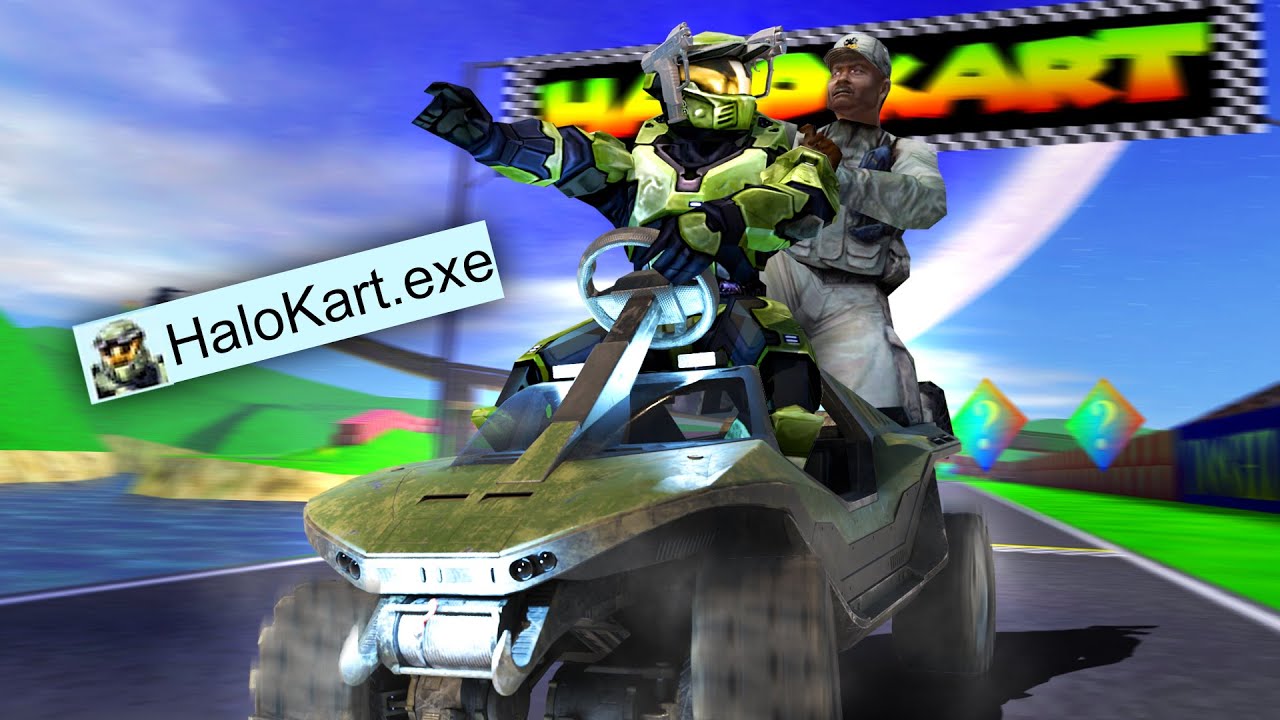 Halo Kart Is My Worst Nightmare in Cursed Halo