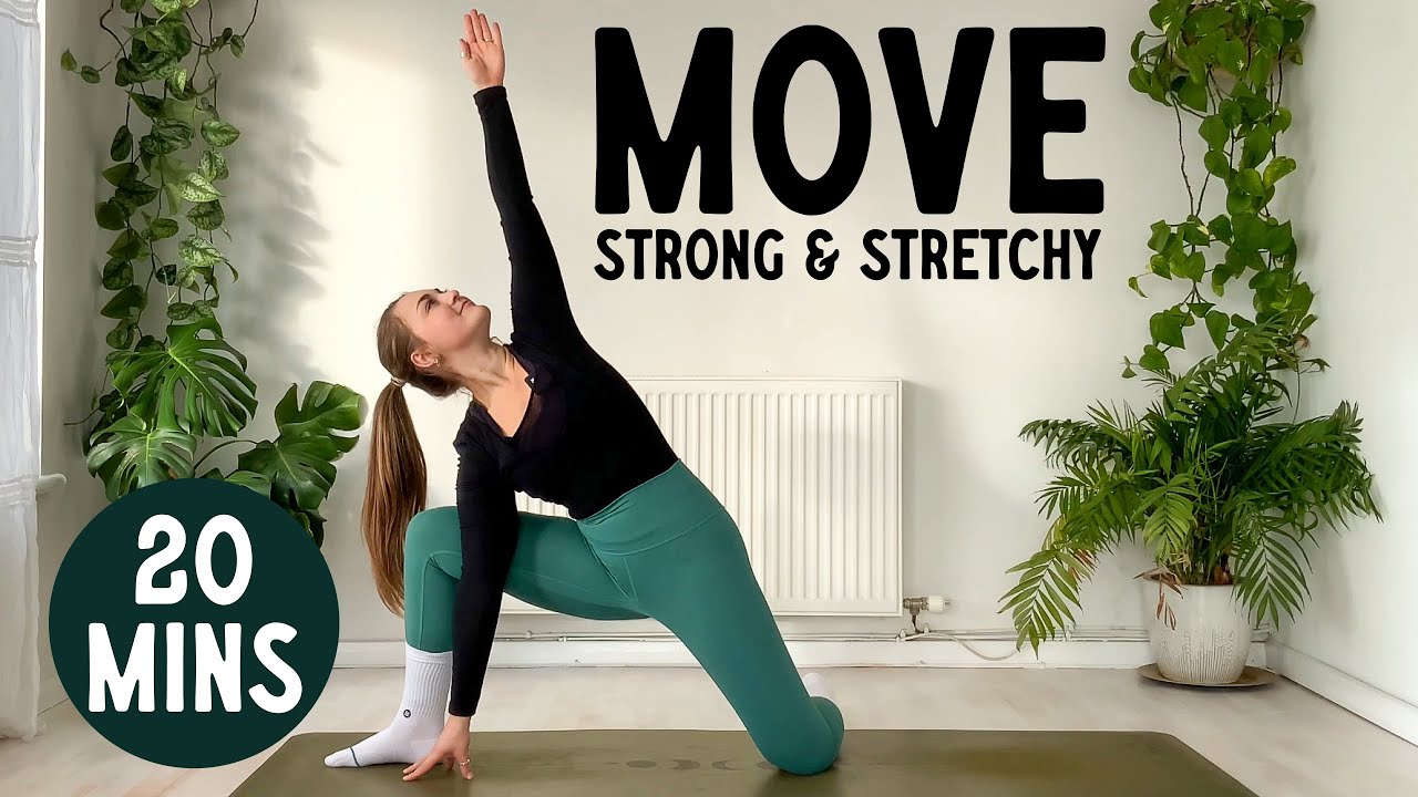 ВОЛШЕБСТВО И ДВИЖЕНИЕ 🧘🏻‍♀️ Сильный и эластичный комплекс йоги для хорошего самочувствия 💛