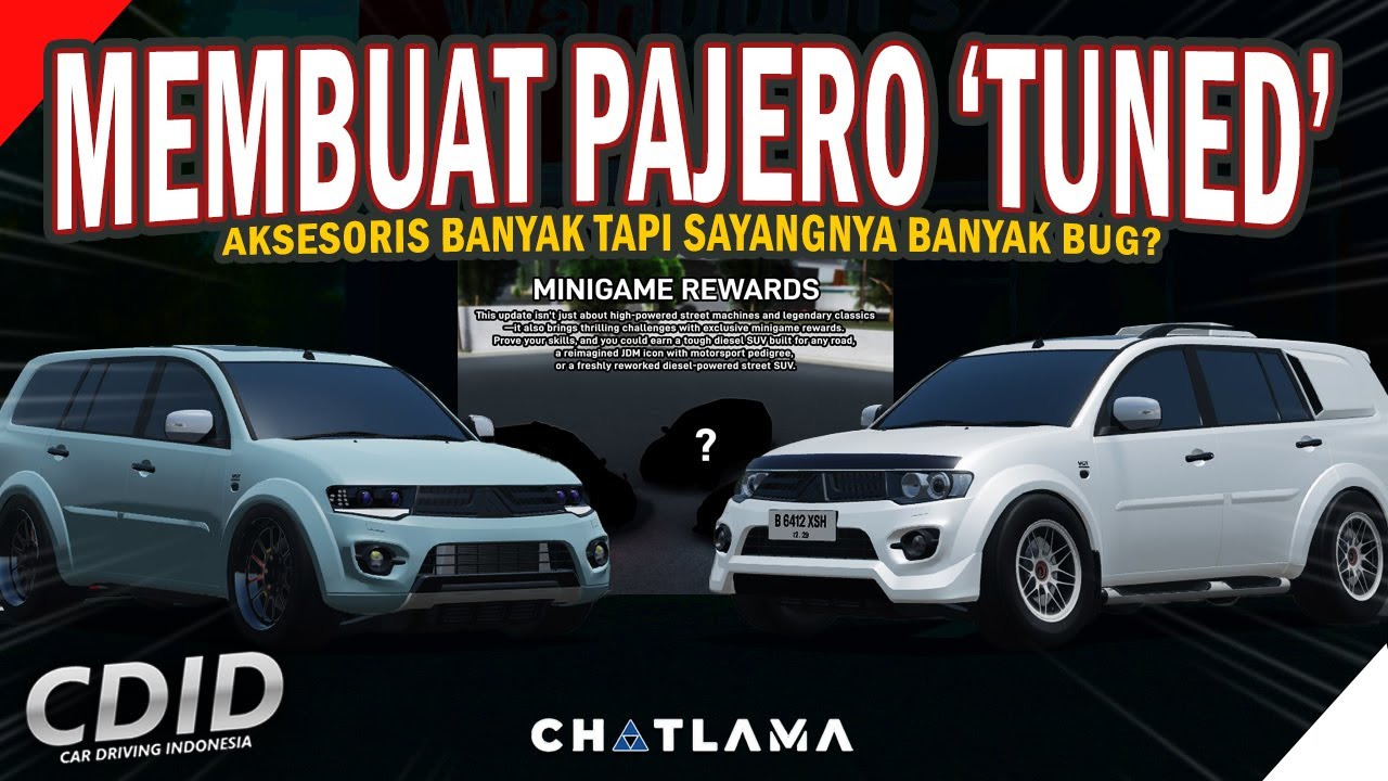MEMBUAT PAJERO 'TUNED' REWORK TERBARU, BUAT YG GA PUNYA LIMITEDNYA🔥 | CAR DRIVING INDONESIA V1.9.8
