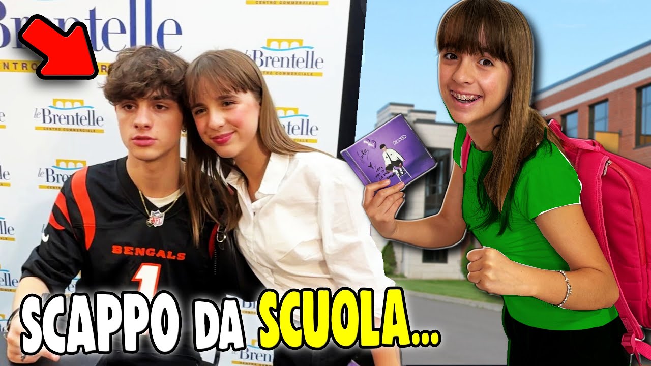 SONO SCAPPATA DA SCUOLA, LETIZIA SCAPPA PER ANDARE AD INCONTRARE LUK3 di AMICI *Emozione*