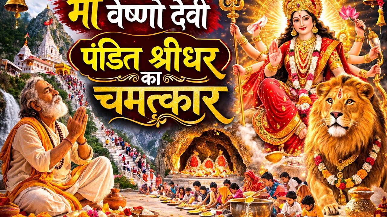 पंडित श्रीधर और माँ वैष्णो देवी की कथा (Jai Mata Di) Navratri Special Song 2026 @BeatSansaarNo1 